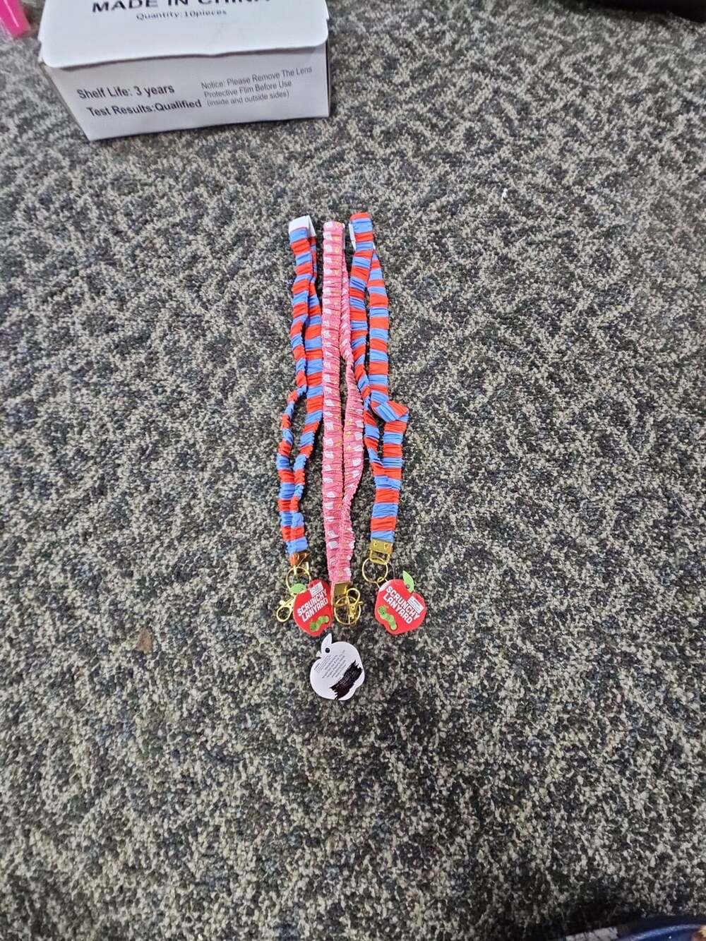 Generic Scrunchy Lanyard Pack New
